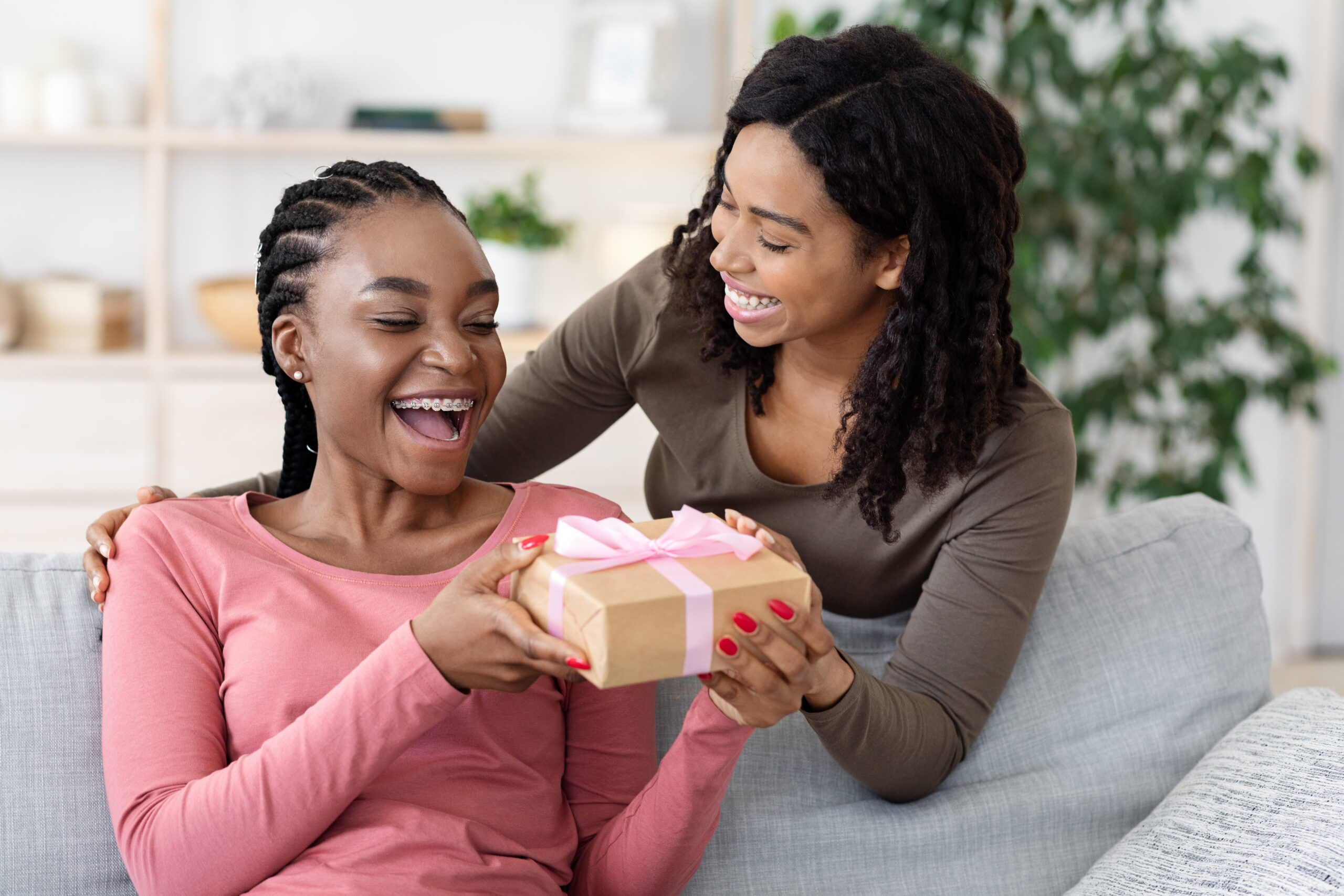 giving a loved one a gift