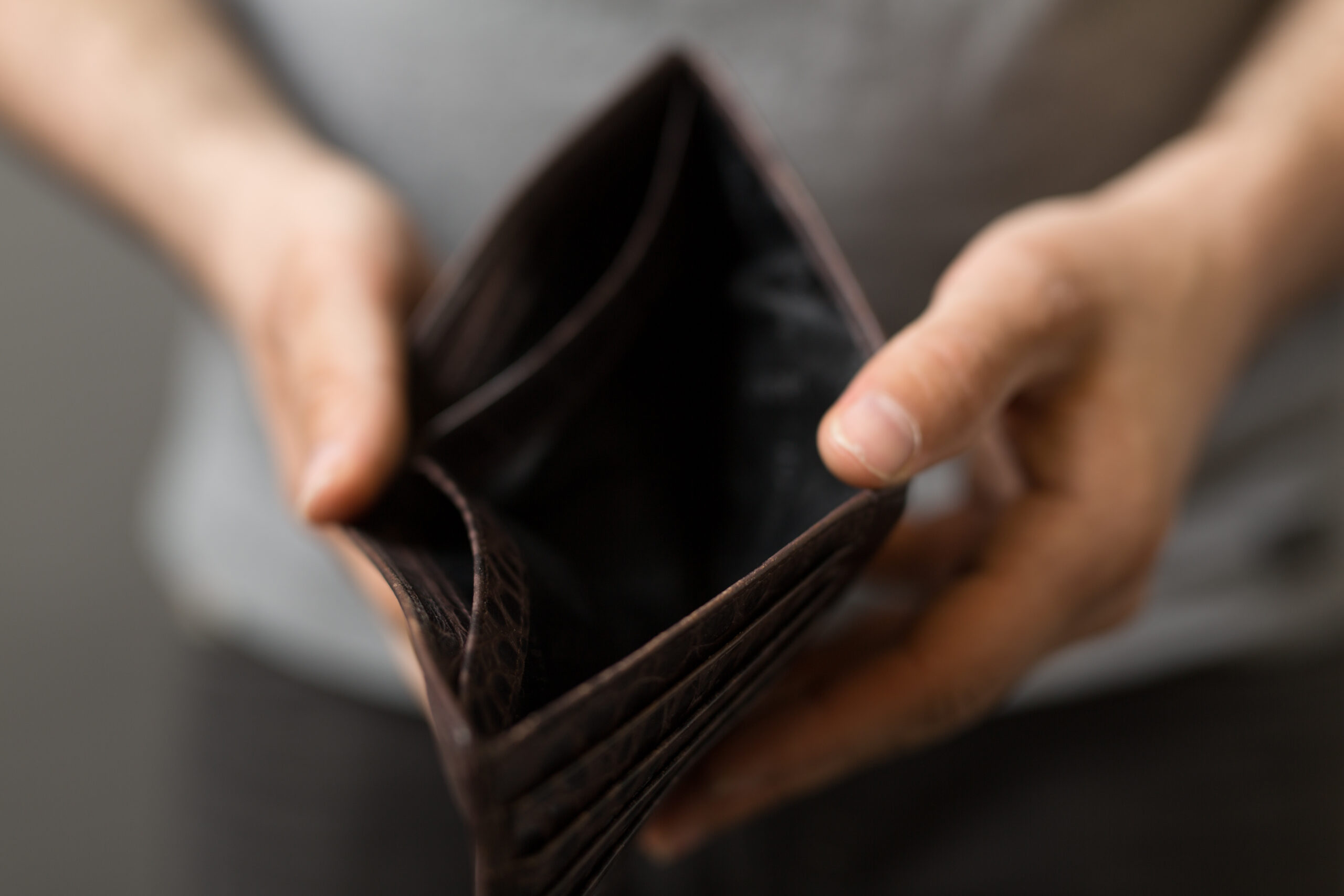 empty wallet